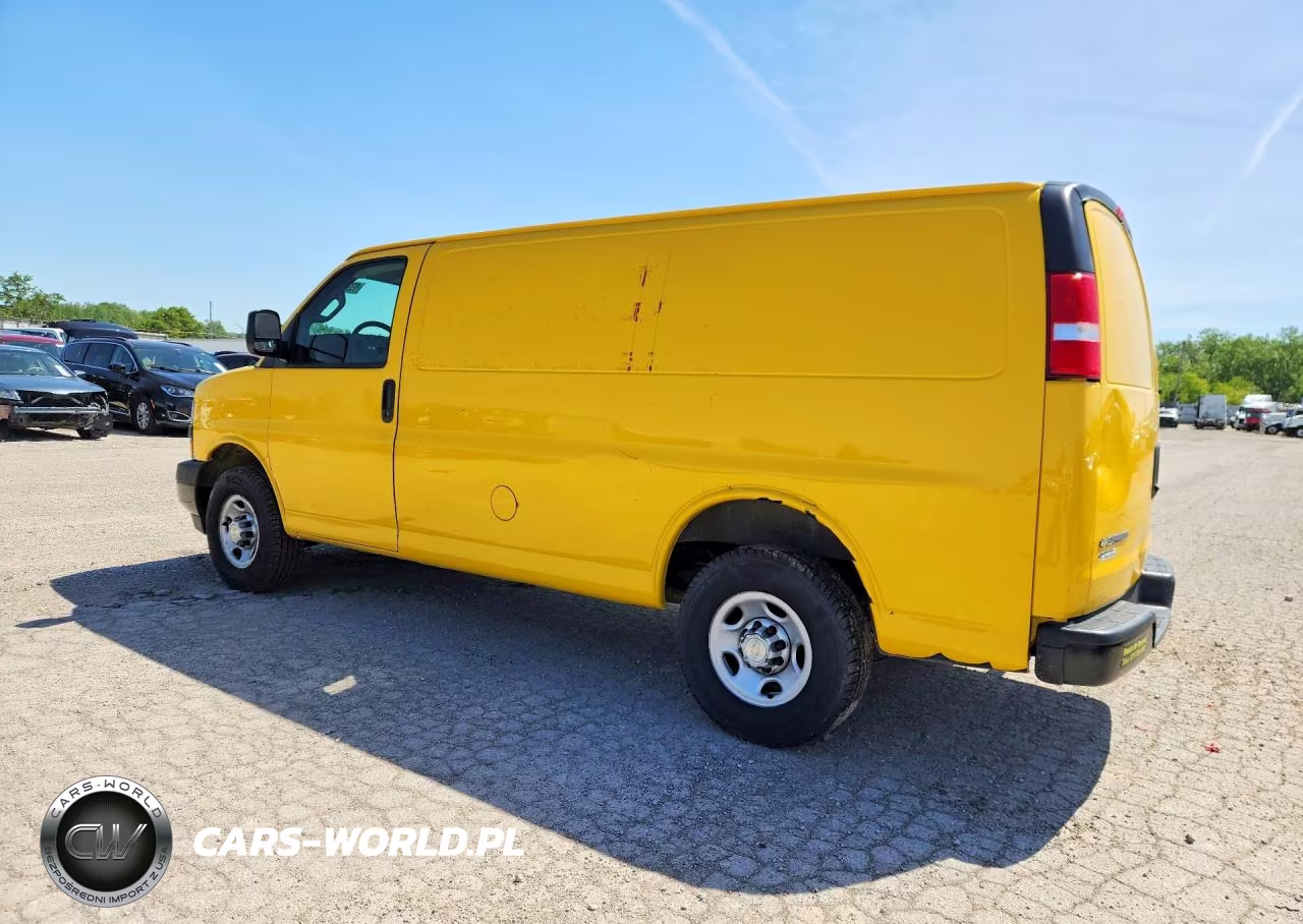2021 Chevrolet Express 2500 Cargo Delivery Van VIN:1GCWGAFP8M1166220 - 2