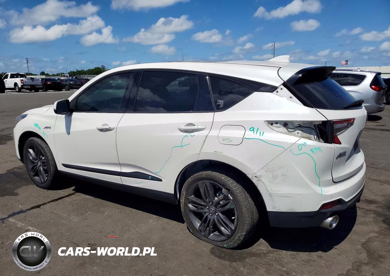 2023 Acura Rdx A-Spec VIN:5J8TC1H67PL004558 - 2