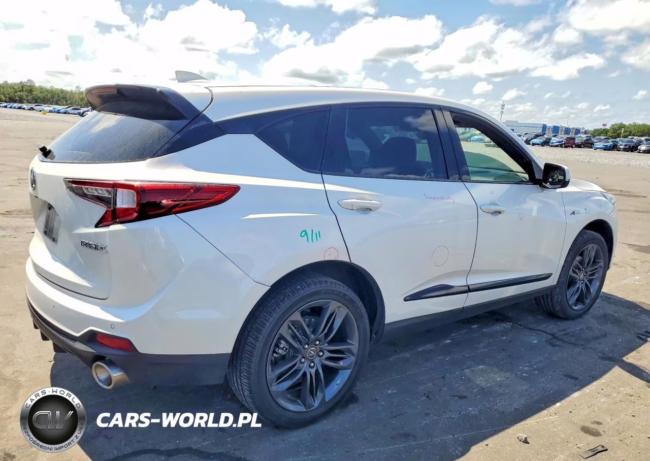 2023 Acura Rdx A-Spec VIN:5J8TC1H67PL004558 - 3