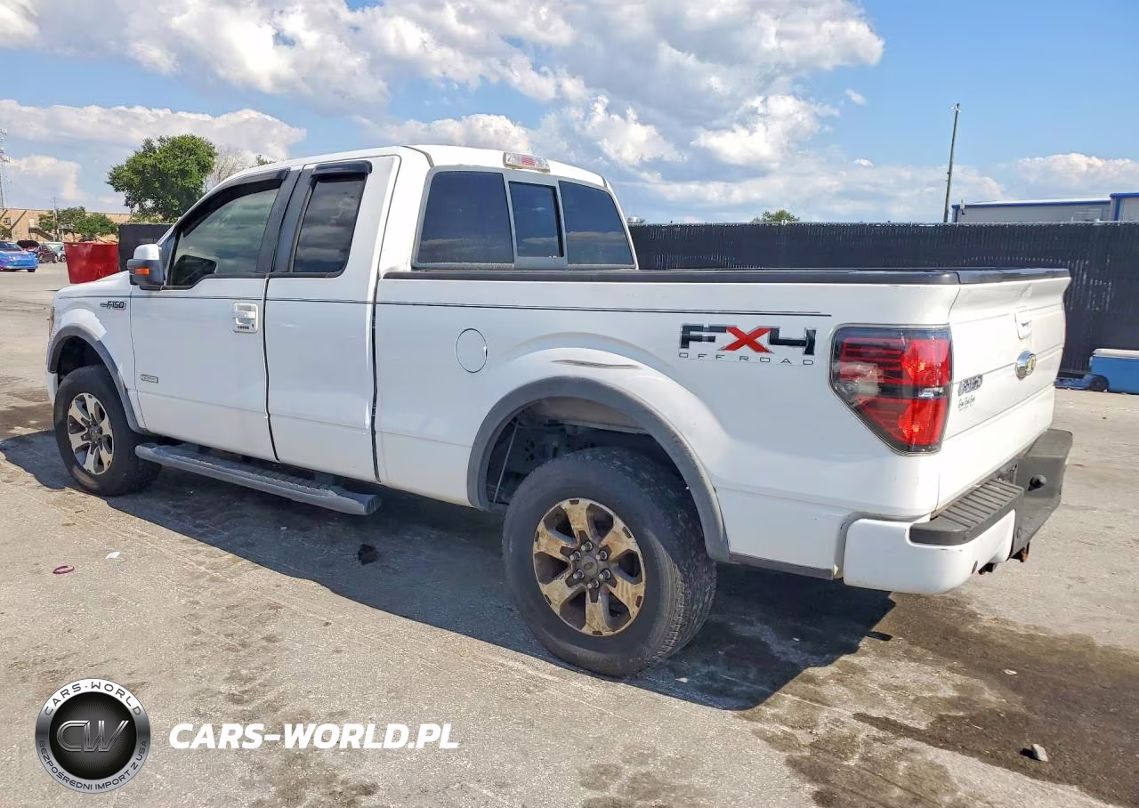 2011 Ford F150 Super Cab VIN:1FTFX1ET0BFC10595 - 2