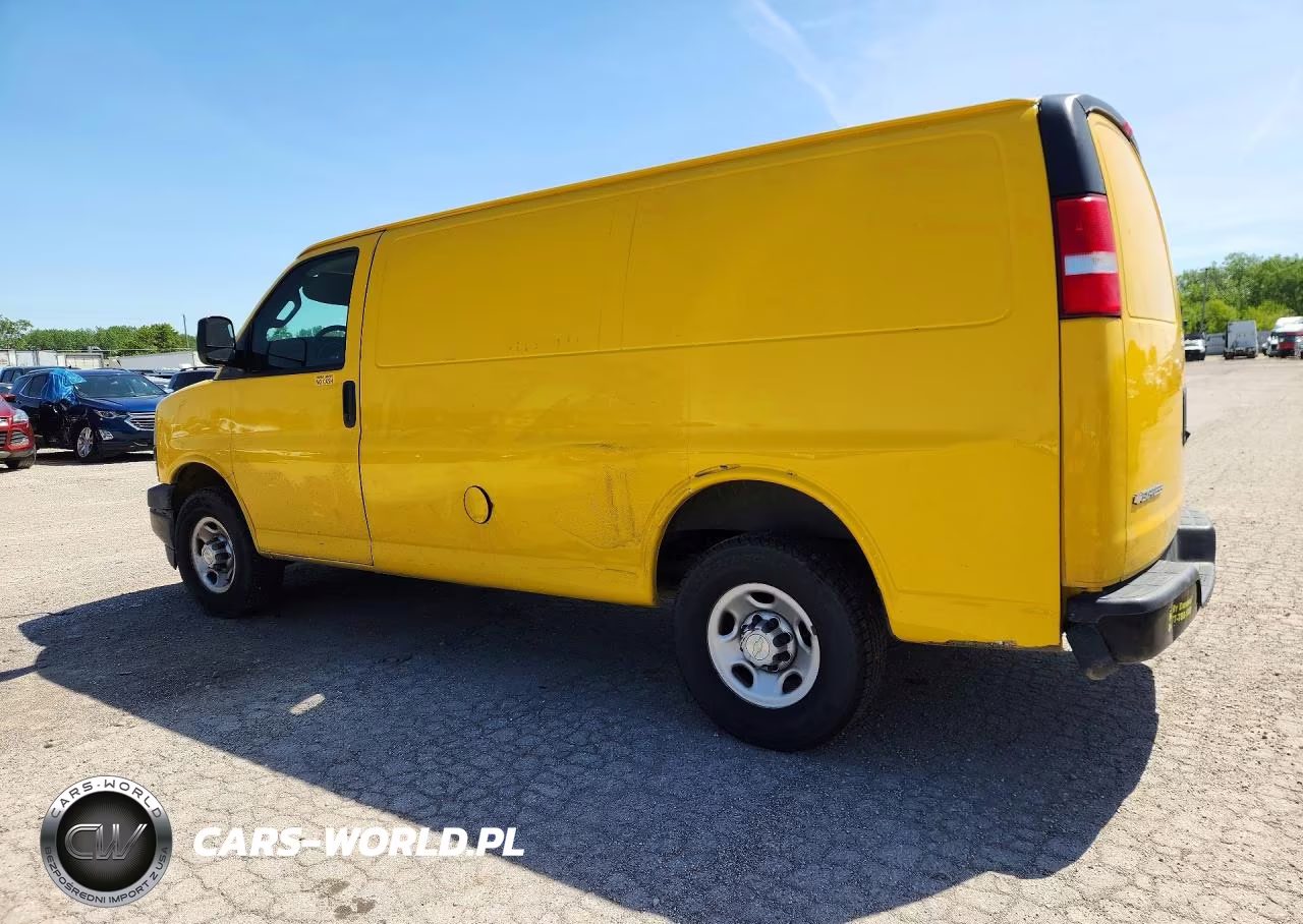 2021 Chevrolet Express 2500 Cargo Delivery Van VIN:1GCWGAFP2M1166830 - 2