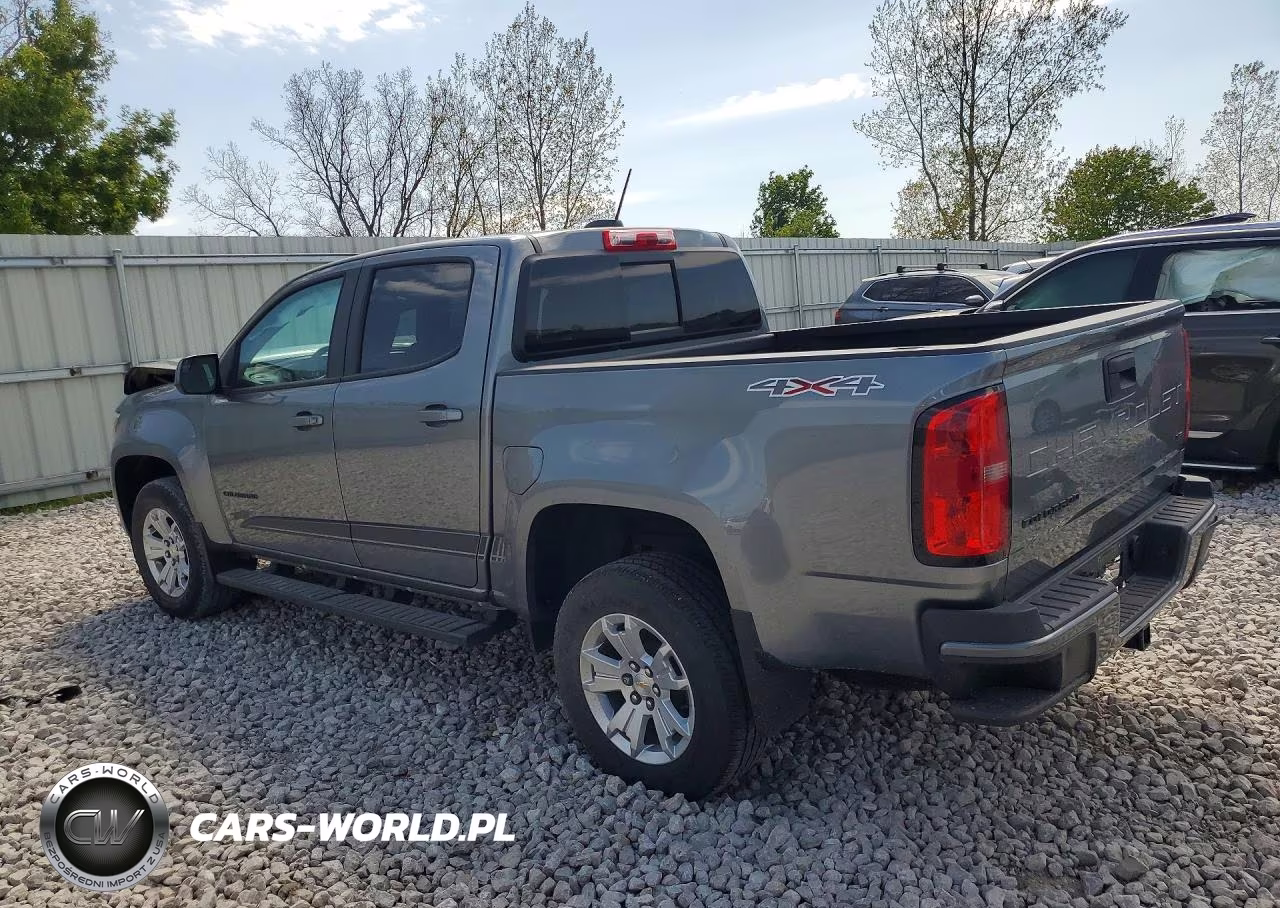 2022 Chevrolet Colorado Lt VIN:1GCGTCEN8N1122487 - 2