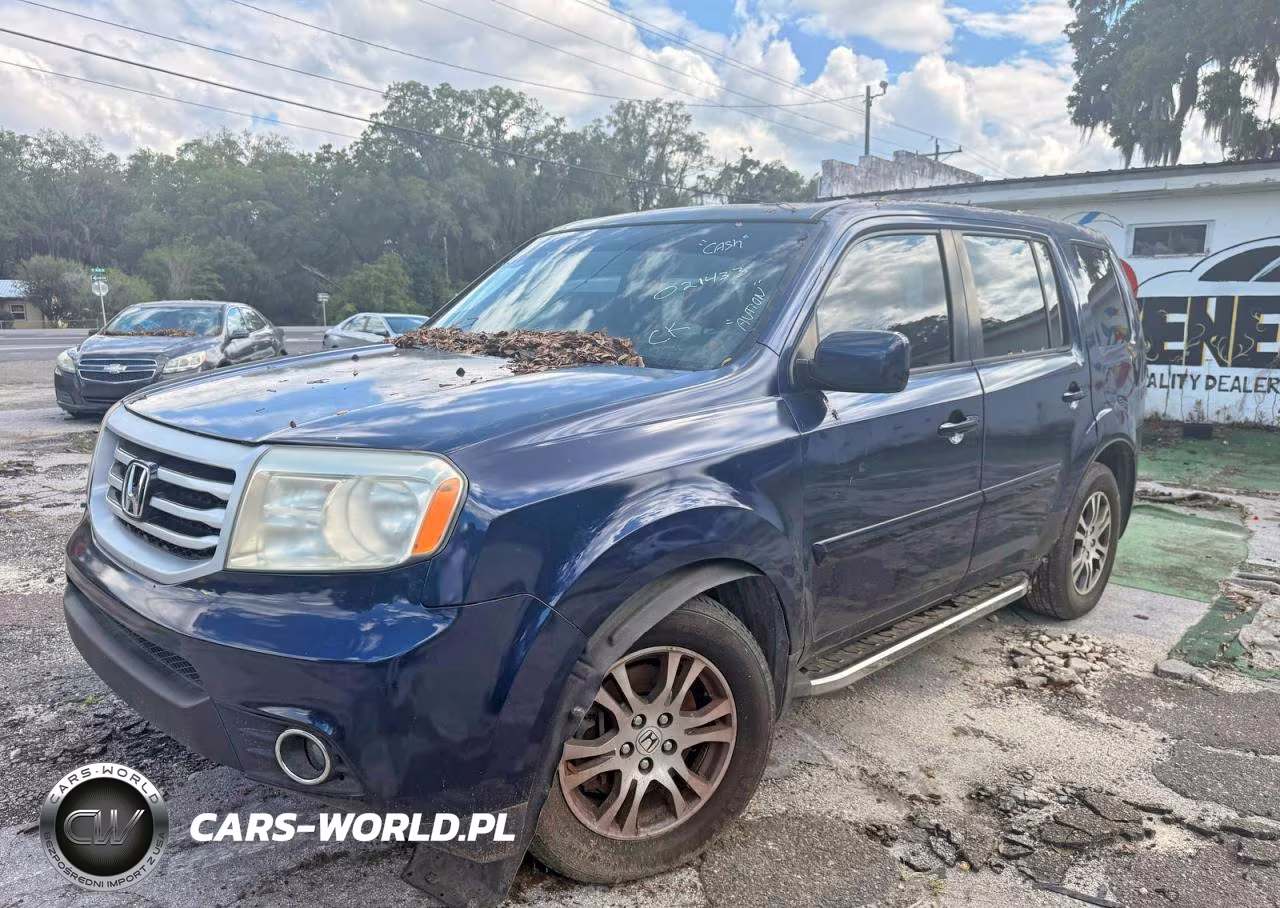 2013 Honda Pilot Exl VIN:5FNYF3H5XDB021433 - 2