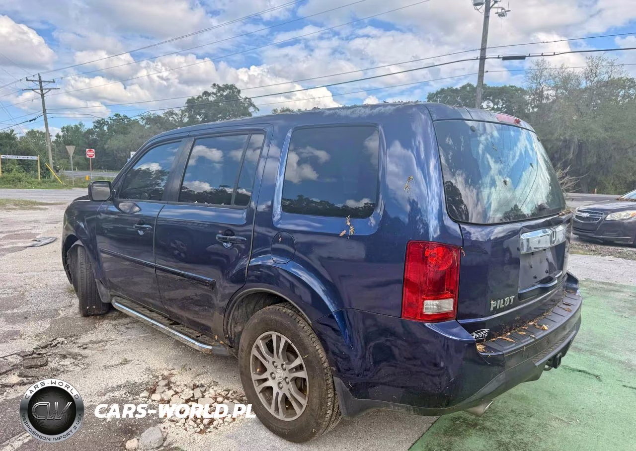 2013 Honda Pilot Exl VIN:5FNYF3H5XDB021433 - 3