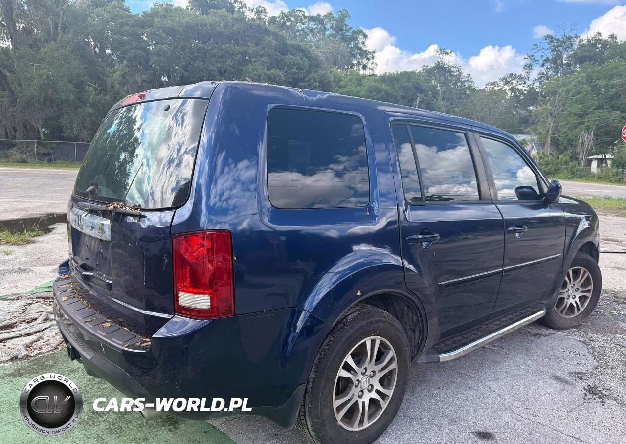 2013 Honda Pilot Exl VIN:5FNYF3H5XDB021433 - 4