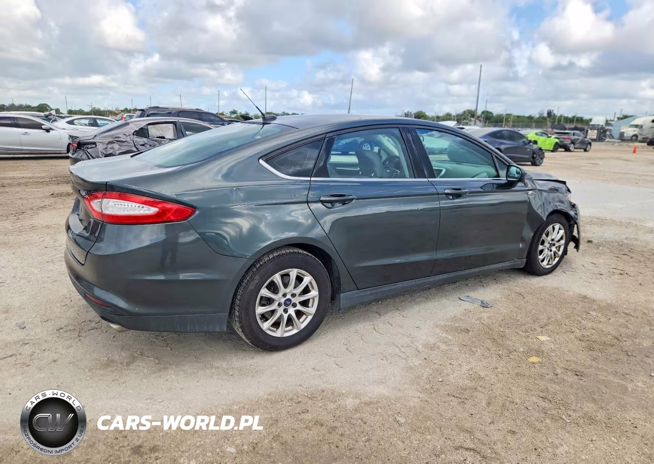 2015 Ford Fusion S VIN:3FA6P0G79FR123786 - 3