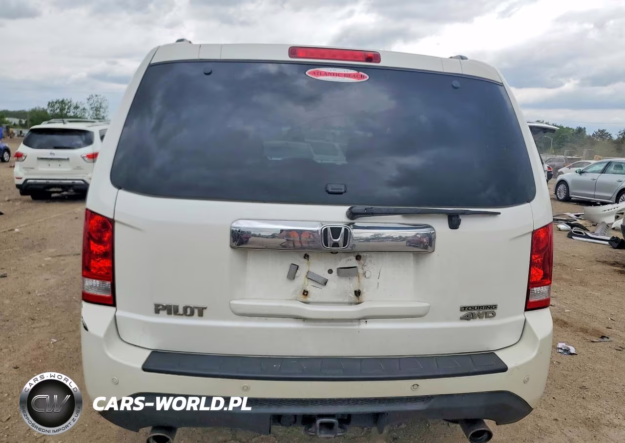 2012 Honda Pilot Touring VIN:5FNYF4H91CB061374 - 6