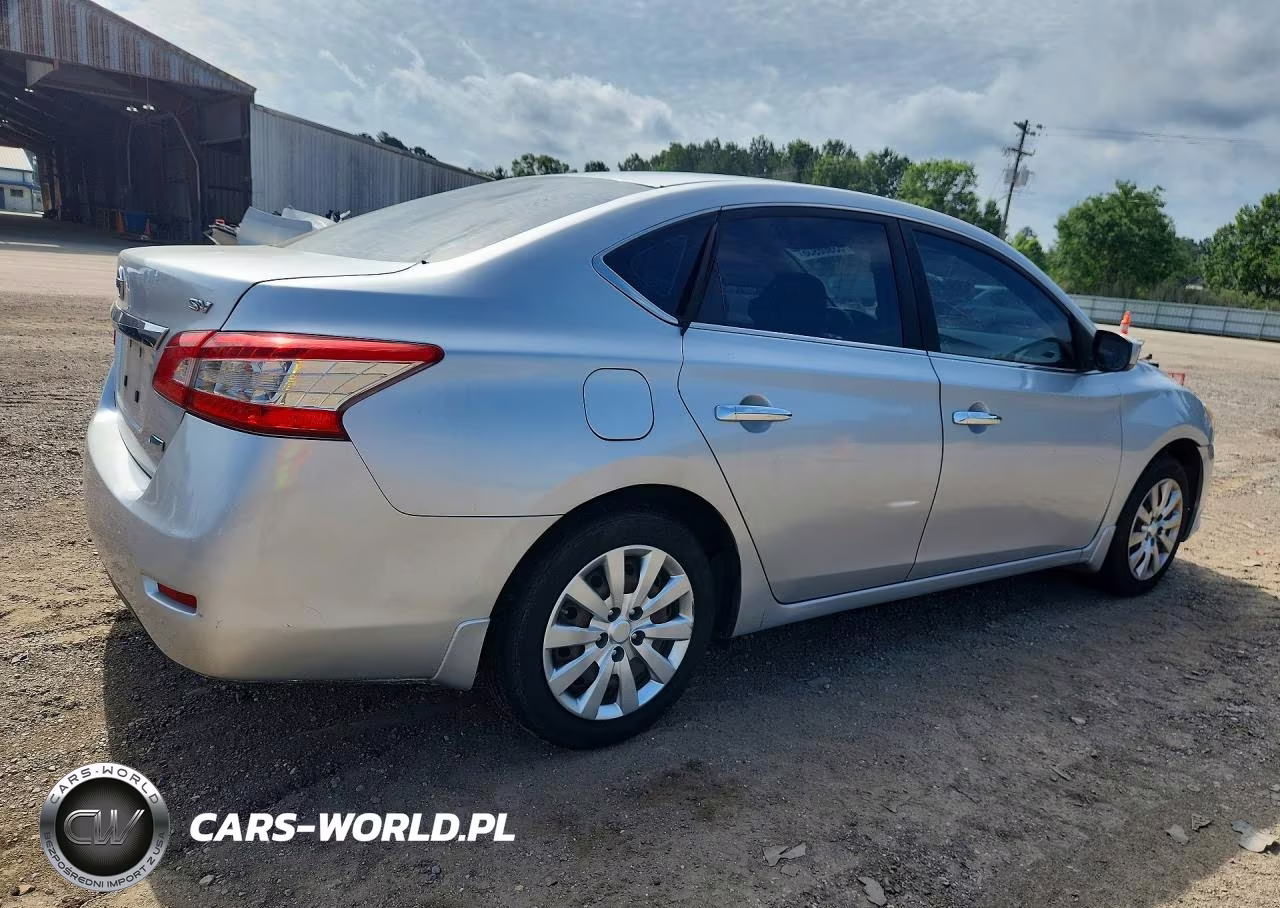 2013 Nissan Sentra Sv VIN:1N4AB7AP3DN906337 - 3