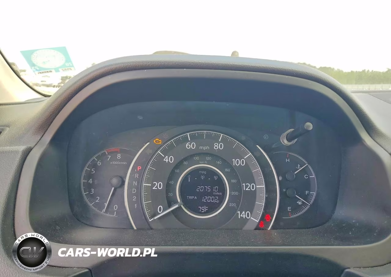 2013 Honda Cr-V Lx VIN:2HKRM3H36DH504251 - 9