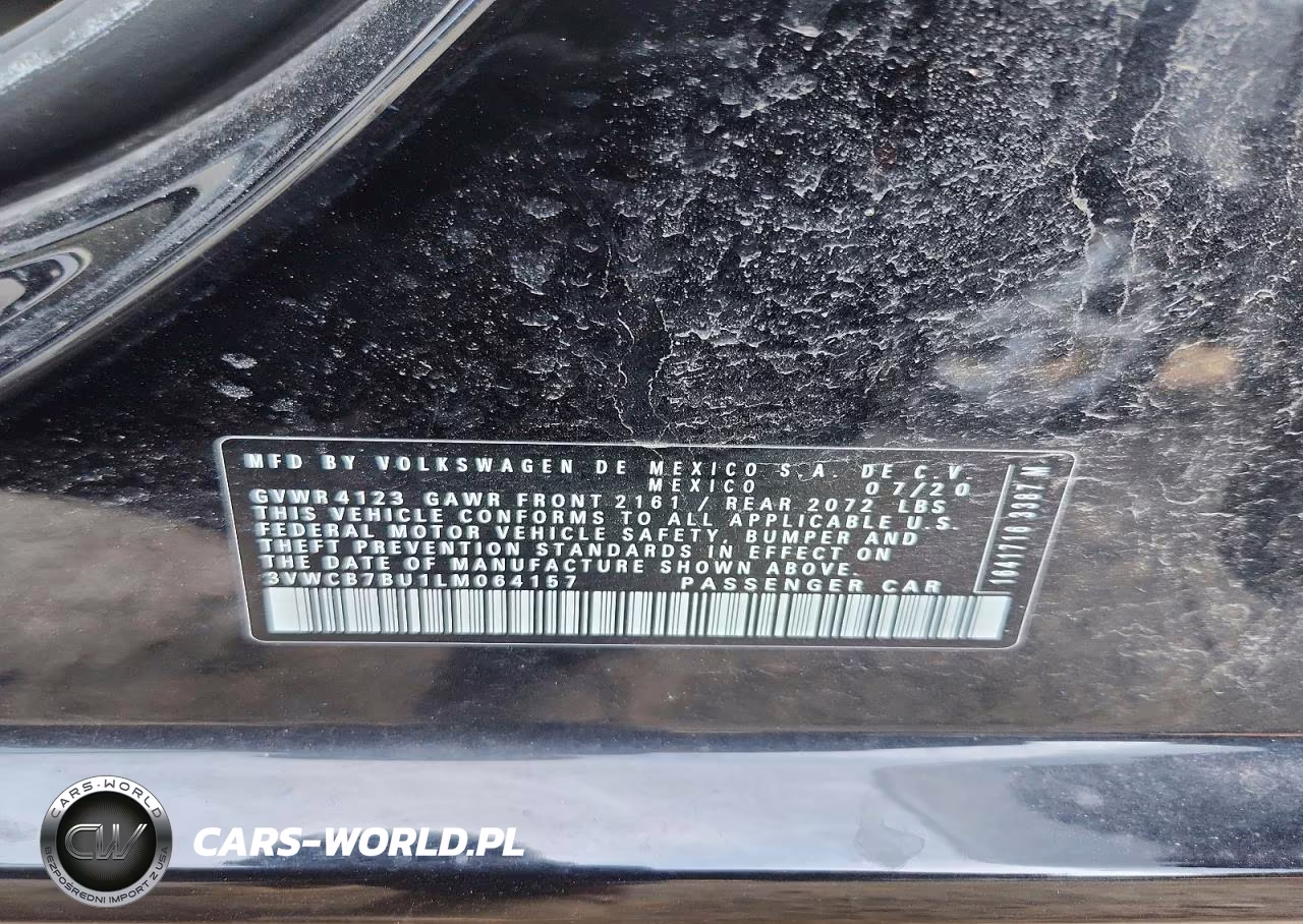2020 Volkswagen Jetta S VIN:3VWCB7BU1LM064157 - 12