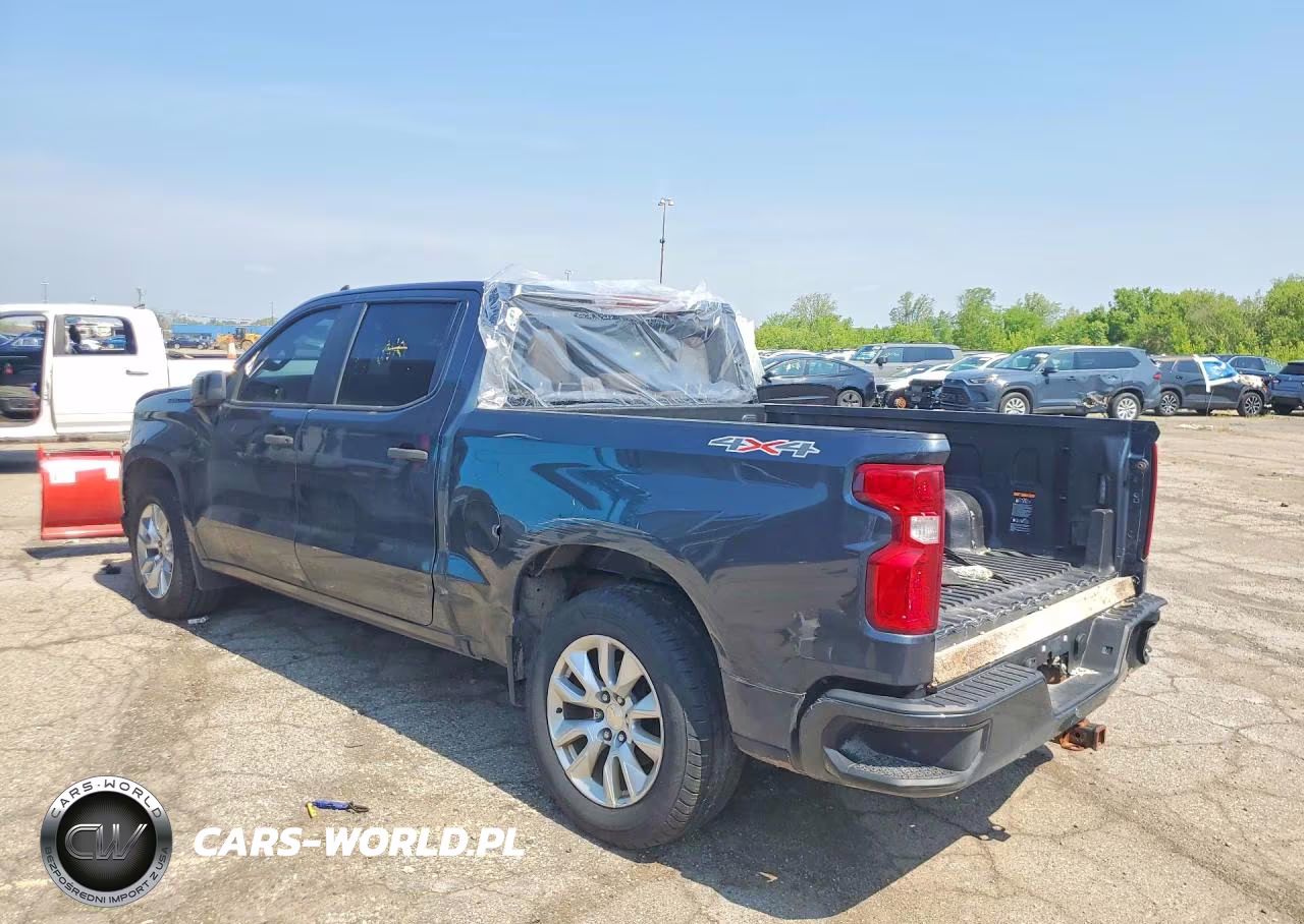 2021 Chevrolet Silverado K1500 Custom VIN:1GCPYBEK6MZ264113 - 2