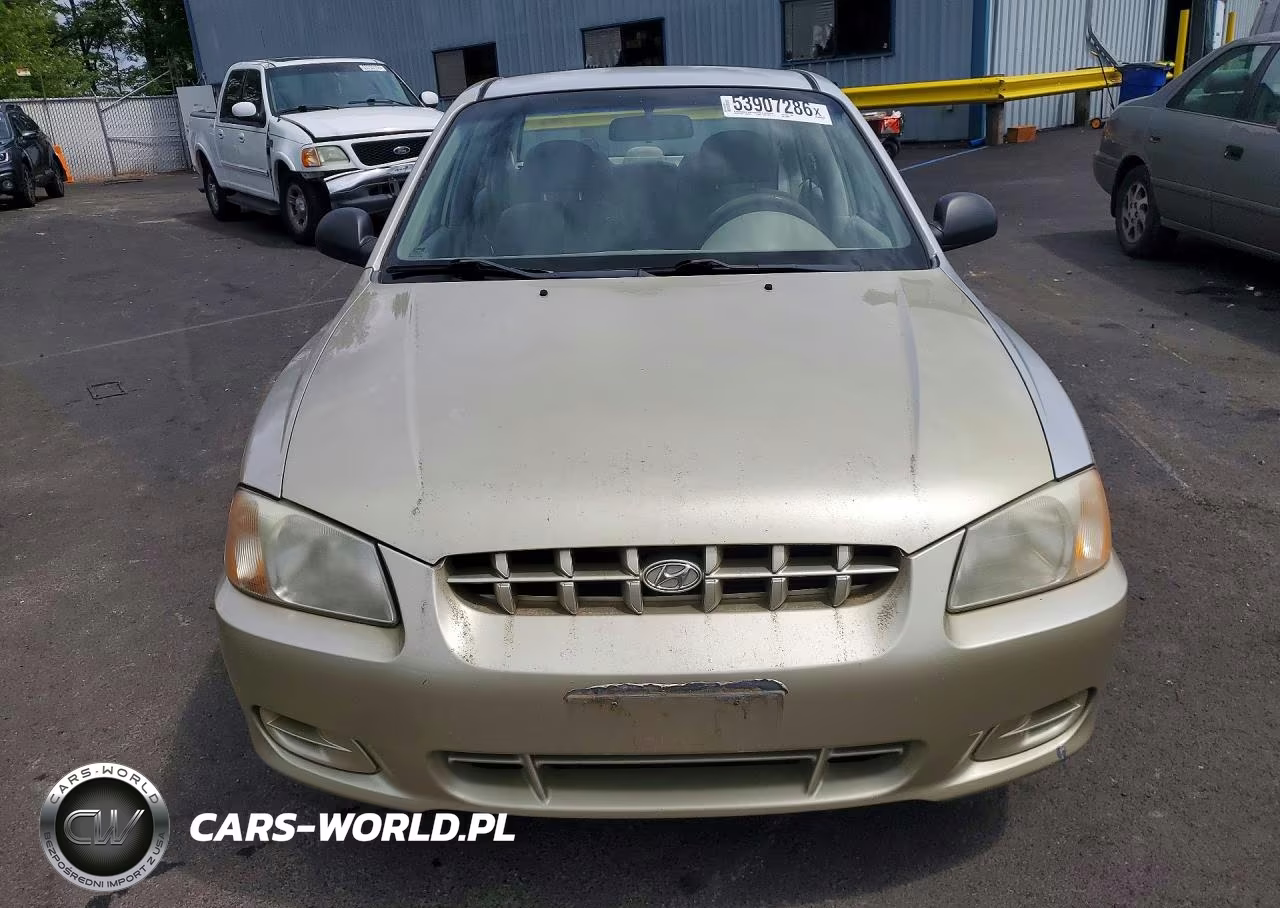 2002 Hyundai Accent Gl VIN:KMHCG45C42U389901 - 5