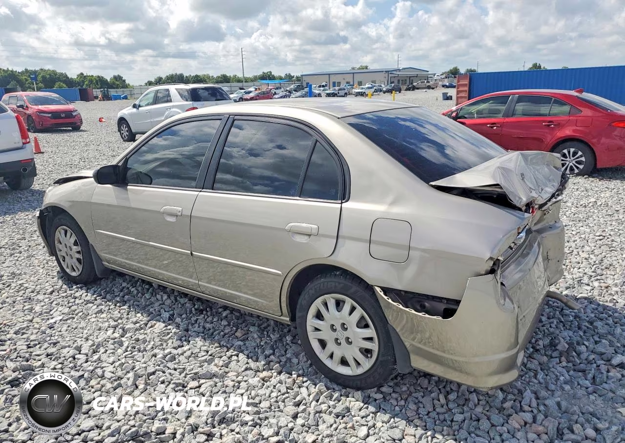 2004 Honda Civic Lx VIN:2HGES16504H636591 - 2