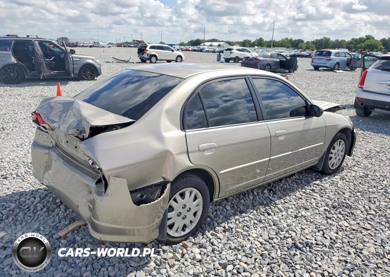 2004 Honda Civic Lx VIN:2HGES16504H636591 - 3