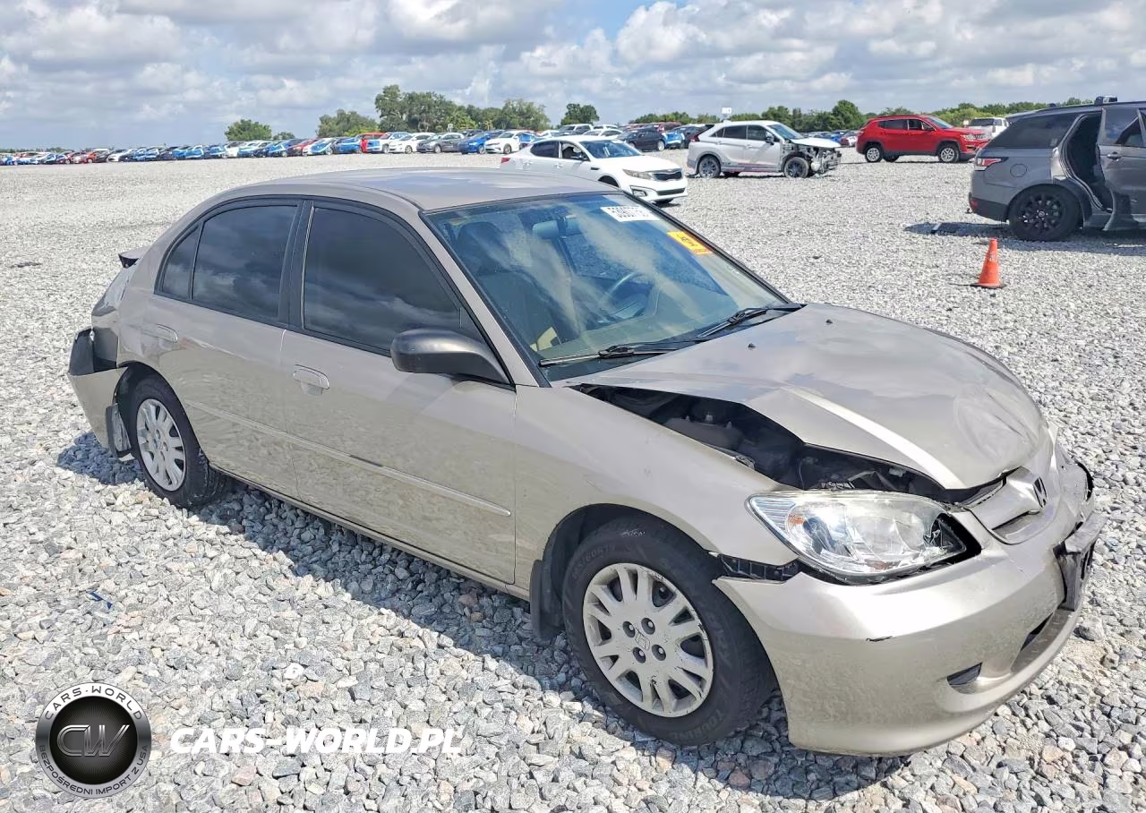 2004 Honda Civic Lx VIN:2HGES16504H636591 - 4