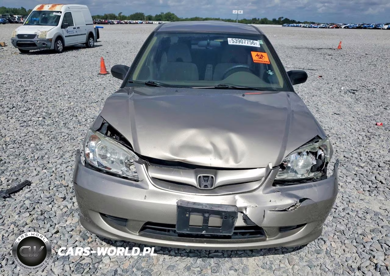 2004 Honda Civic Lx VIN:2HGES16504H636591 - 5