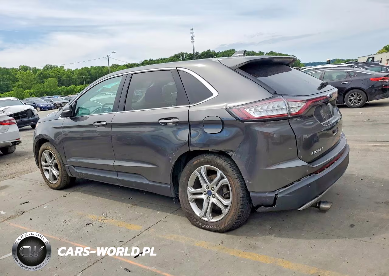 2015 Ford Edge Titanium VIN:2FMTK3K95FBB47101 - 2