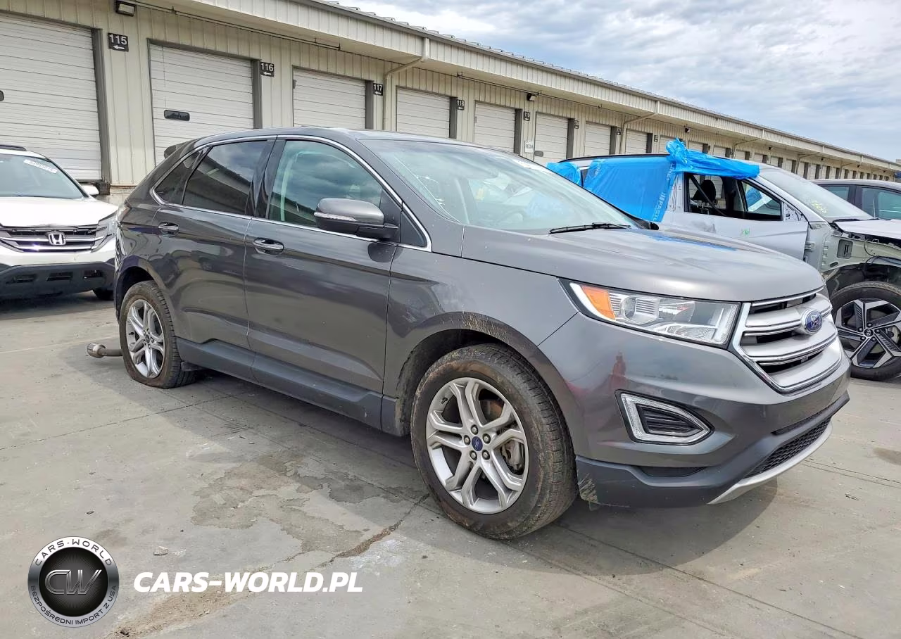 2015 Ford Edge Titanium VIN:2FMTK3K95FBB47101 - 4