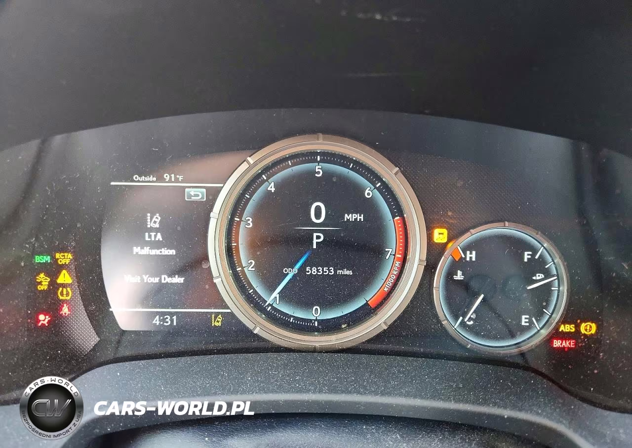 2022 Lexus Rx 350 F Sport VIN:2T2YZMDA0NC330801 - 9