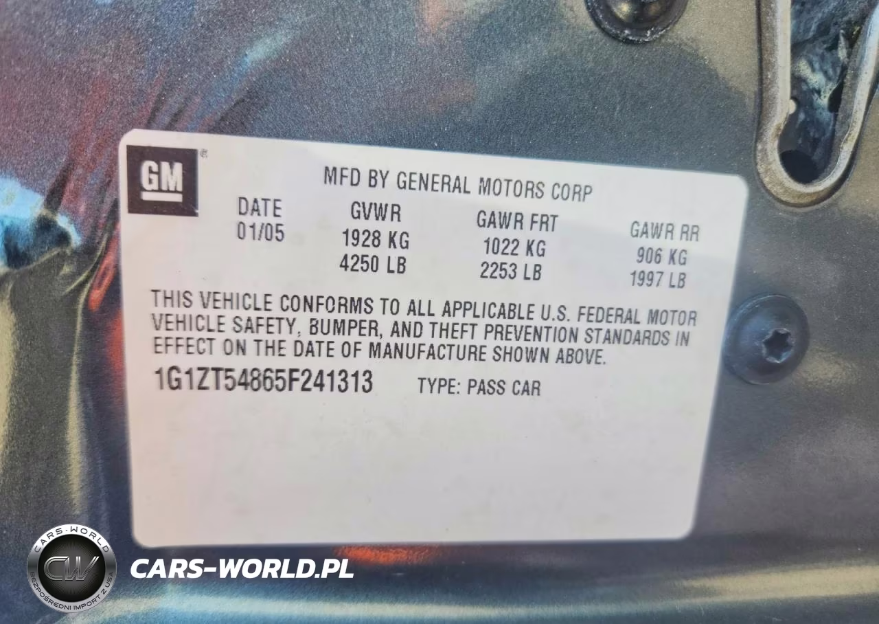 2005 Chevrolet Malibu Ls VIN:1G1ZT54865F241313 - 12