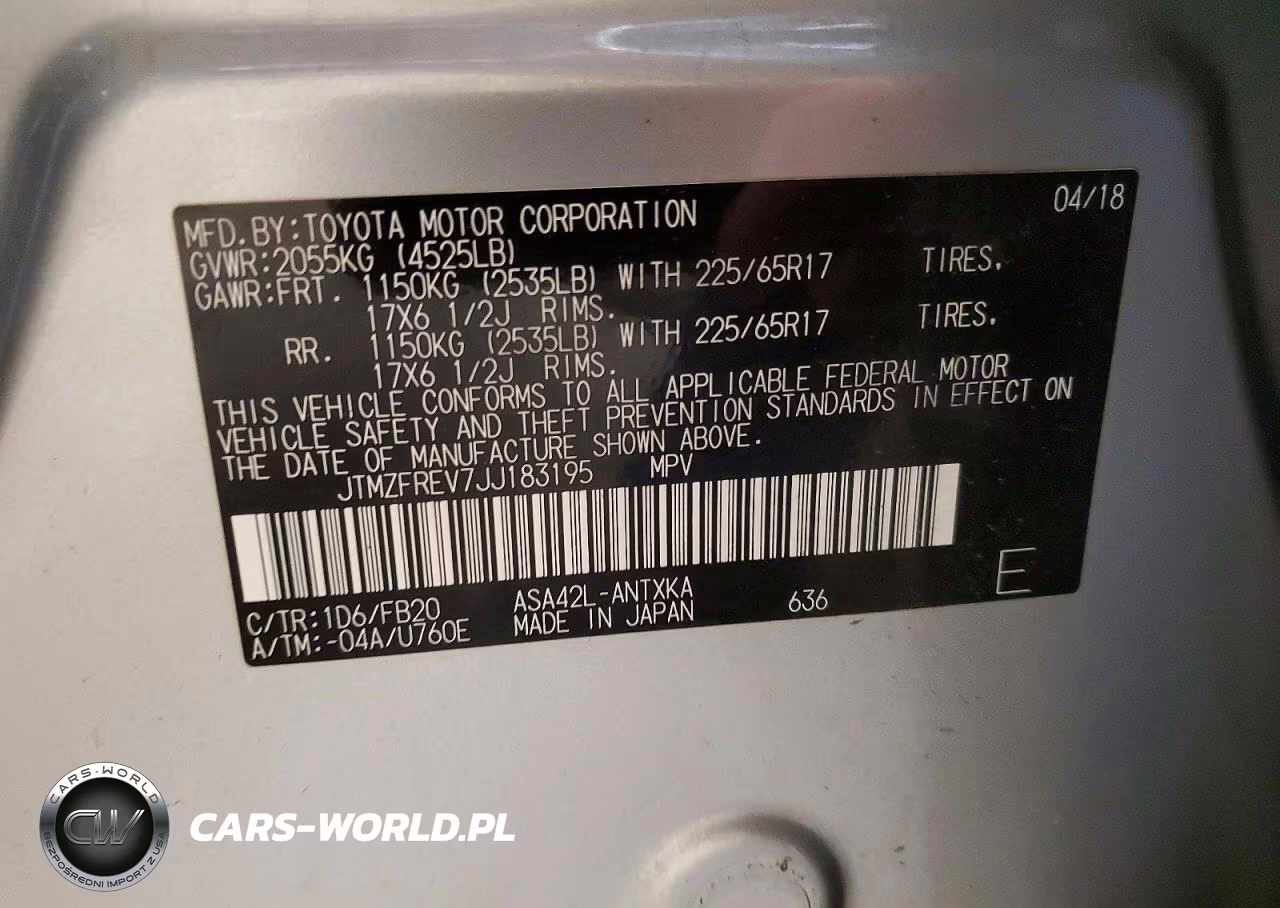 2018 Toyota Rav4 Le VIN:JTMZFREV7JJ183195 - 13