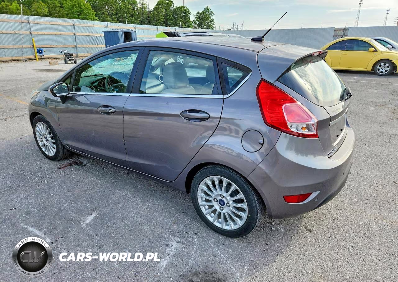 2014 Ford Fiesta Titanium VIN:3FADP4FJXEM207042 - 2