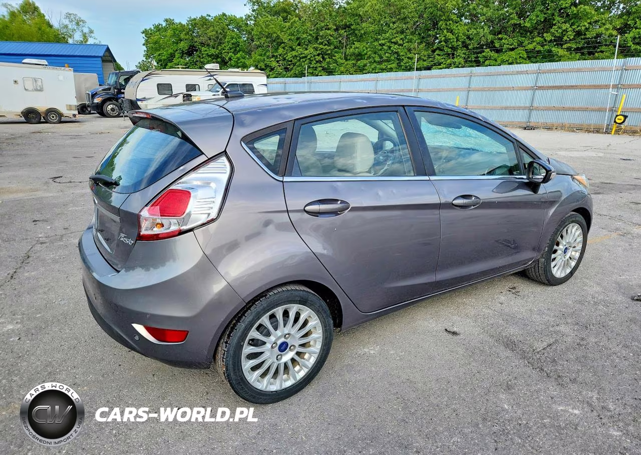 2014 Ford Fiesta Titanium VIN:3FADP4FJXEM207042 - 3