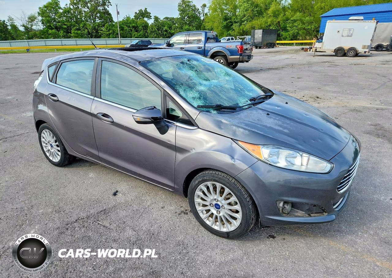 2014 Ford Fiesta Titanium VIN:3FADP4FJXEM207042 - 4