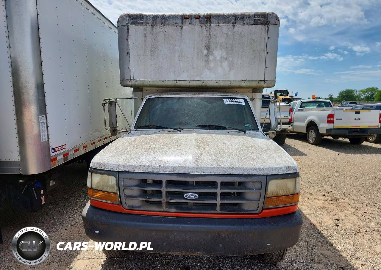 1997 Ford F350 Super Duty Box Truck VIN:1FDKF37G9VEC73925 - 5