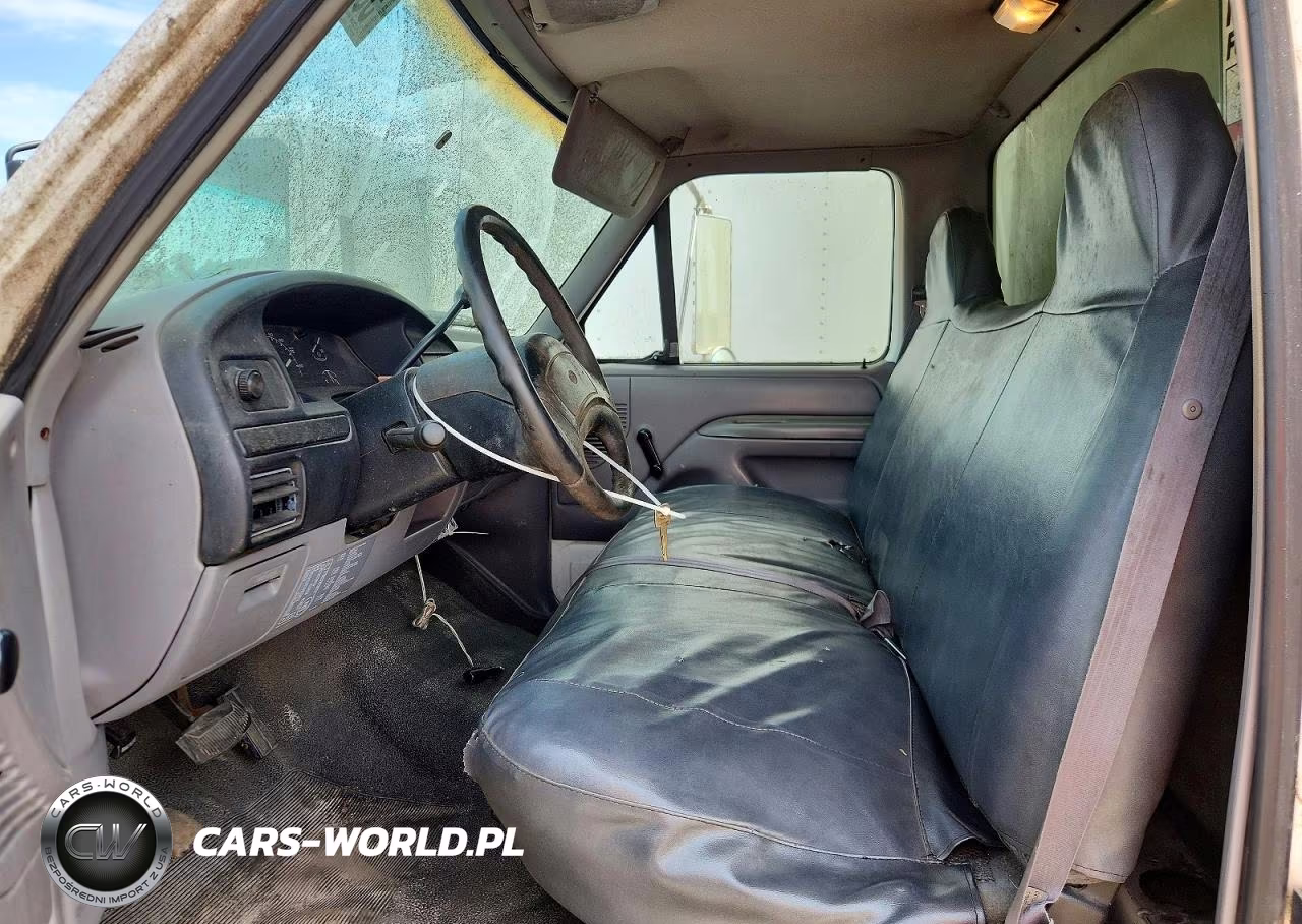 1997 Ford F350 Super Duty Box Truck VIN:1FDKF37G9VEC73925 - 7