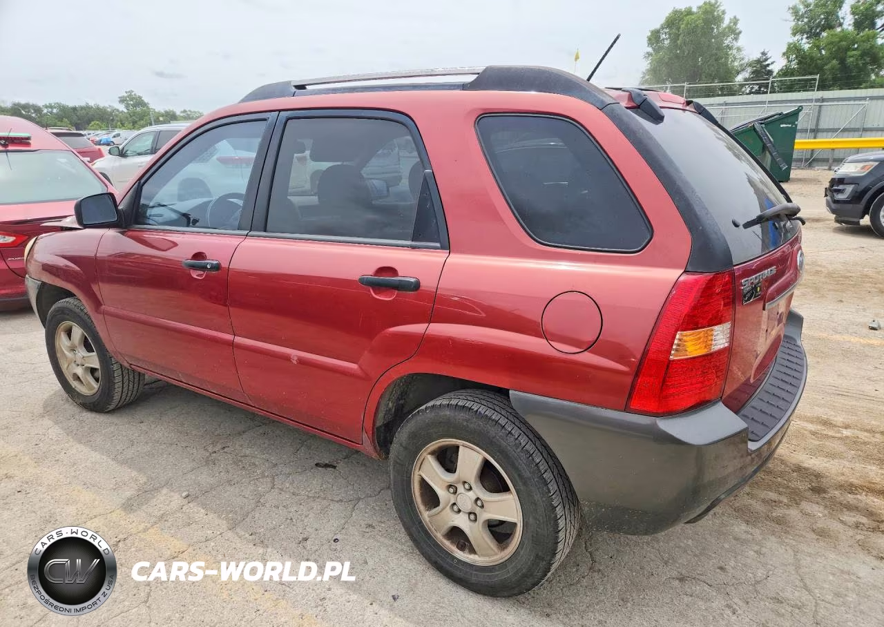 2008 Kia Sportage Lx VIN:KNDJF724087452626 - 2