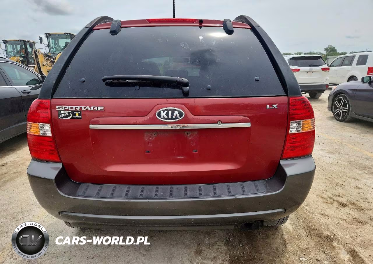 2008 Kia Sportage Lx VIN:KNDJF724087452626 - 6