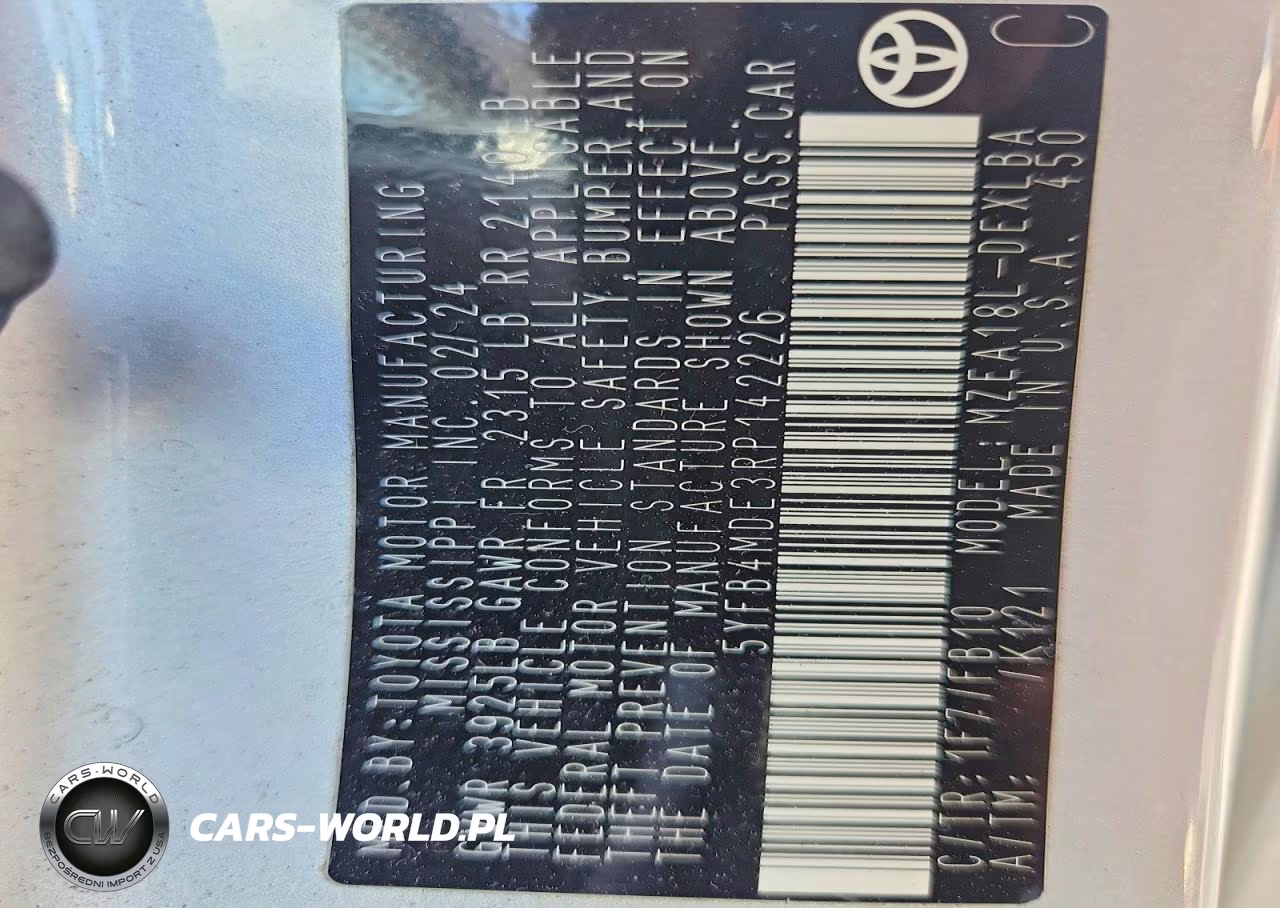 2024 Toyota Corolla Le VIN:5YFB4MDE3RP142226 - 12