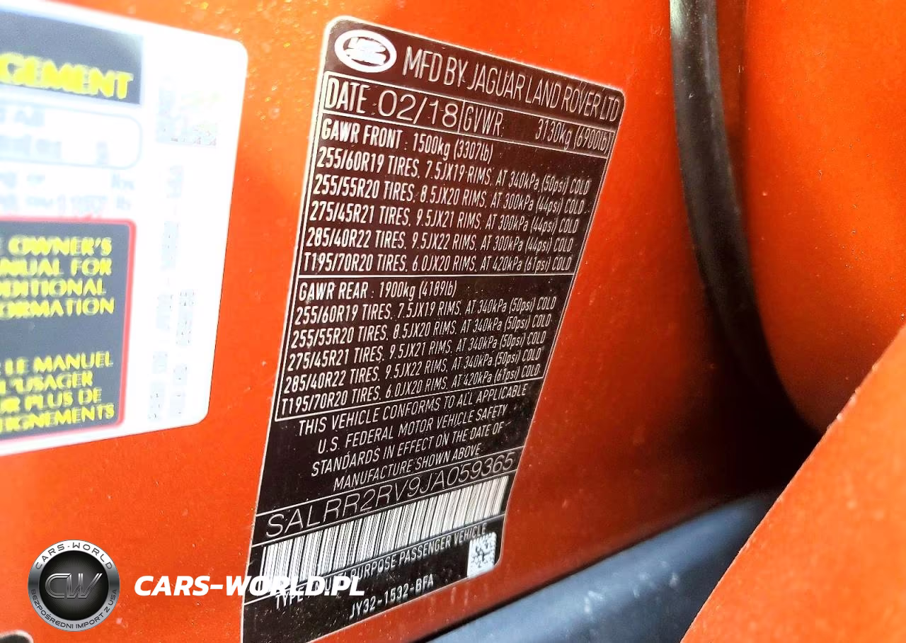 2018 Land Rover Discovery Hse VIN:SALRR2RV9JA059365 - 13
