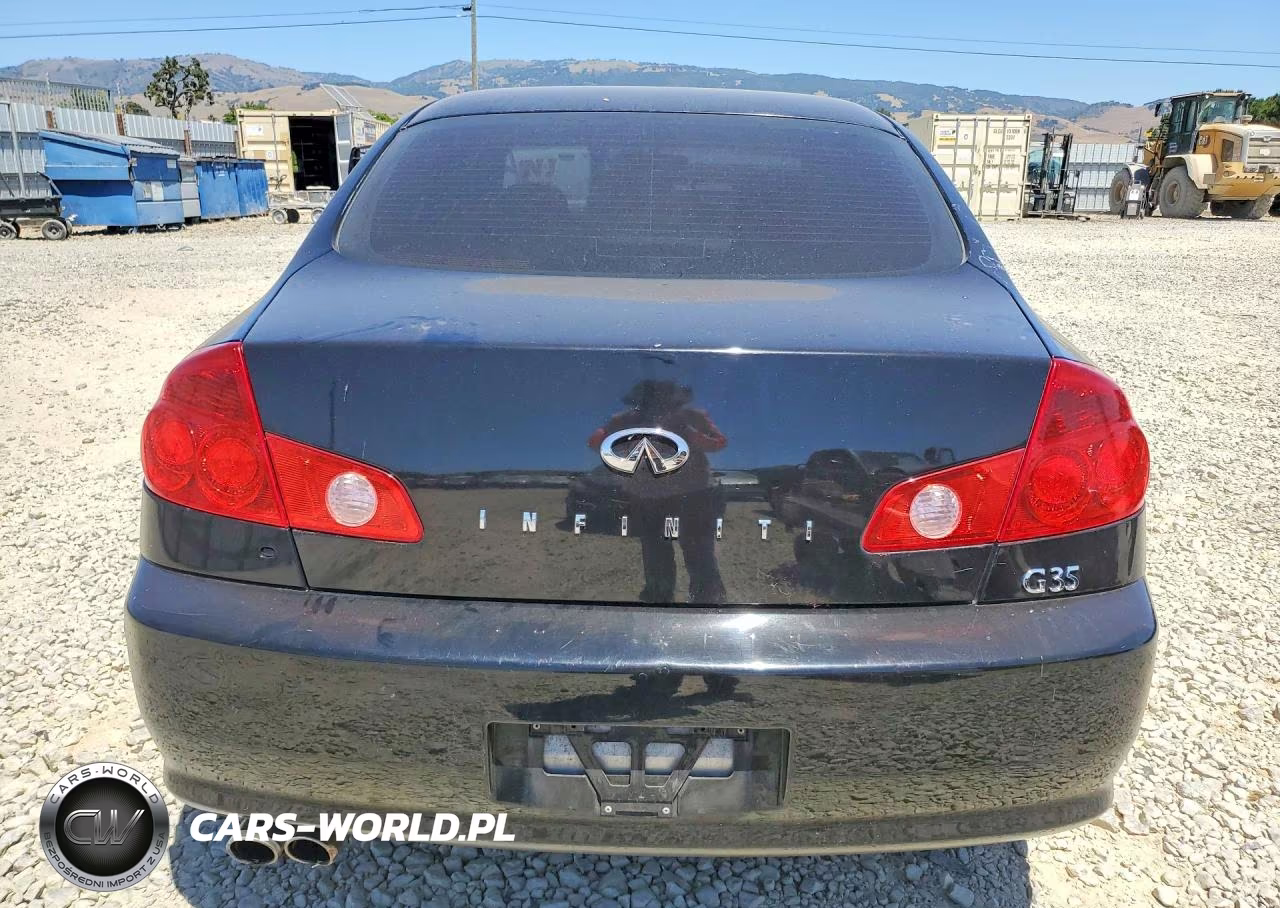 2006 Infiniti G35 Base VIN:JNKCV51E56M500578 - 6