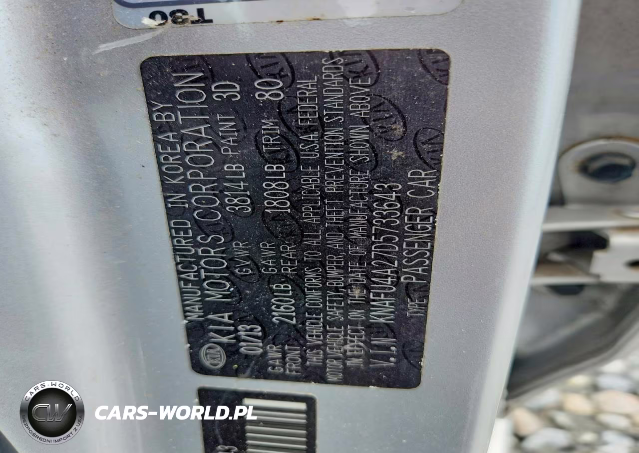 2013 Kia Forte Ex VIN:KNAFU4A27D5733643 - 12