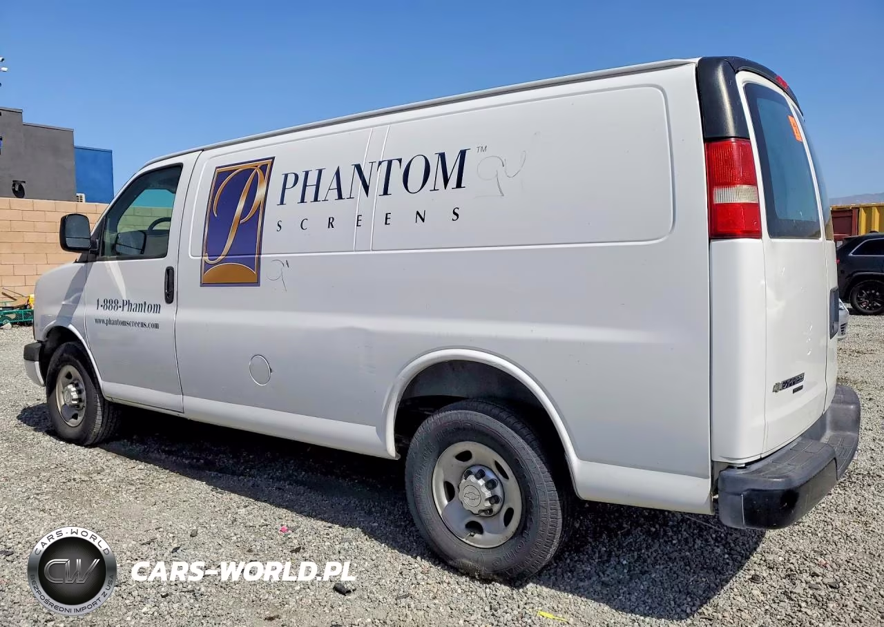 2015 Chevrolet Express 2500 Cargo Delivery Van VIN:1GCWGFFF8F1106493 - 2
