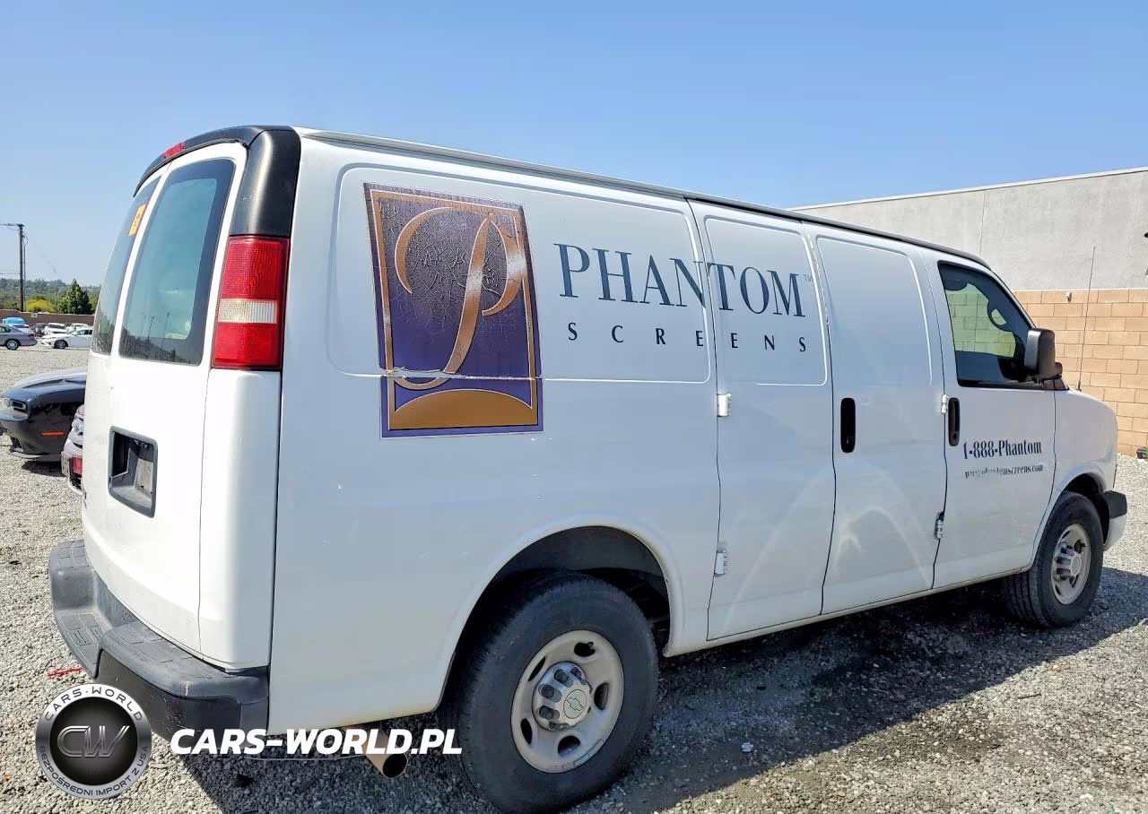2015 Chevrolet Express 2500 Cargo Delivery Van VIN:1GCWGFFF8F1106493 - 3