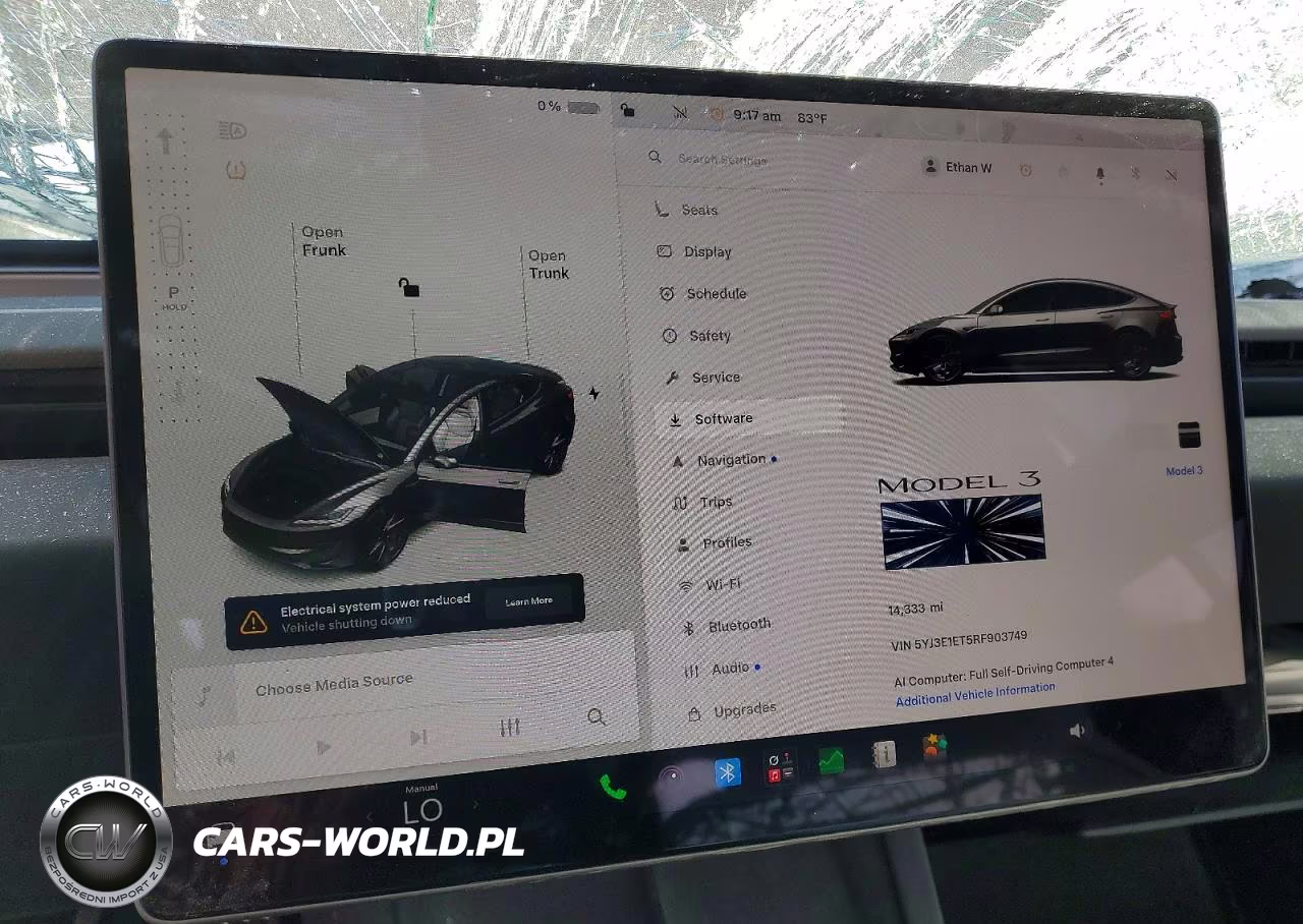2024 Tesla Mdl 3 VIN:5YJ3E1ET5RF903749 - 9