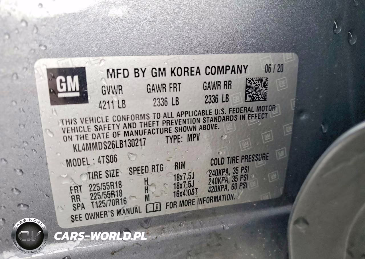 2020 Buick Encore Gx Select VIN:KL4MMDS26LB130217 - 13