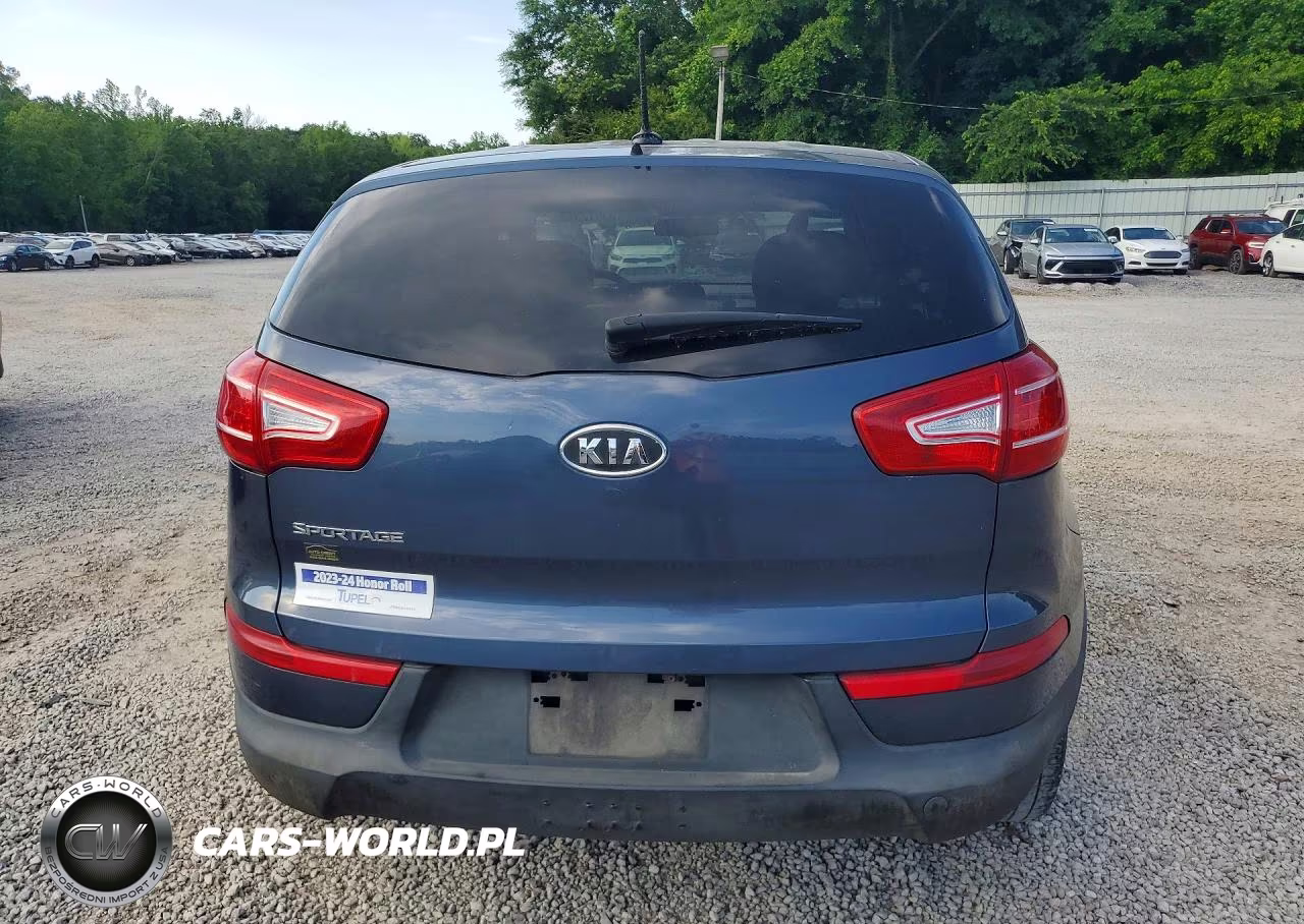 2012 Kia Sportage Lx VIN:KNDPBCA28C7293412 - 6