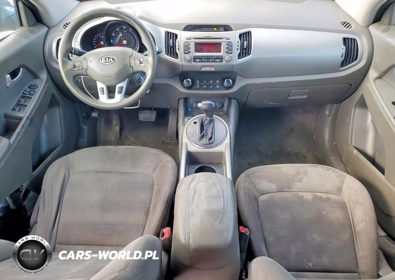 2012 Kia Sportage Lx VIN:KNDPBCA28C7293412 - 8