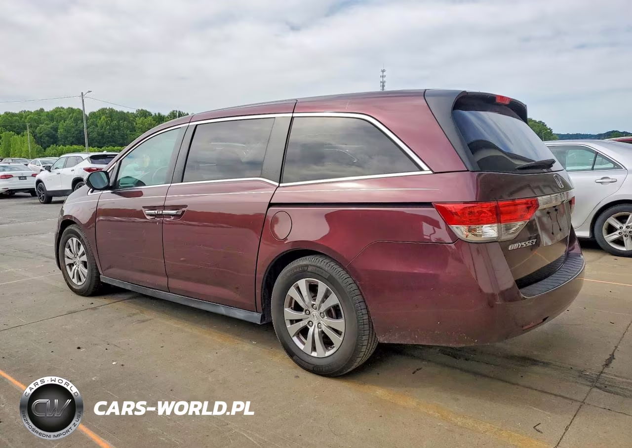 2014 Honda Odyssey Exl VIN:5FNRL5H69EB125320 - 2