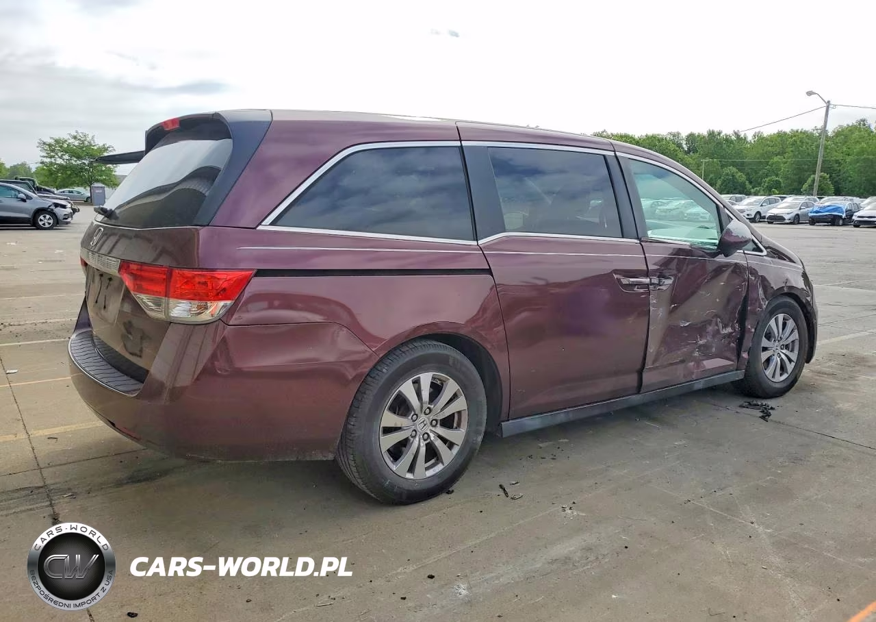 2014 Honda Odyssey Exl VIN:5FNRL5H69EB125320 - 3
