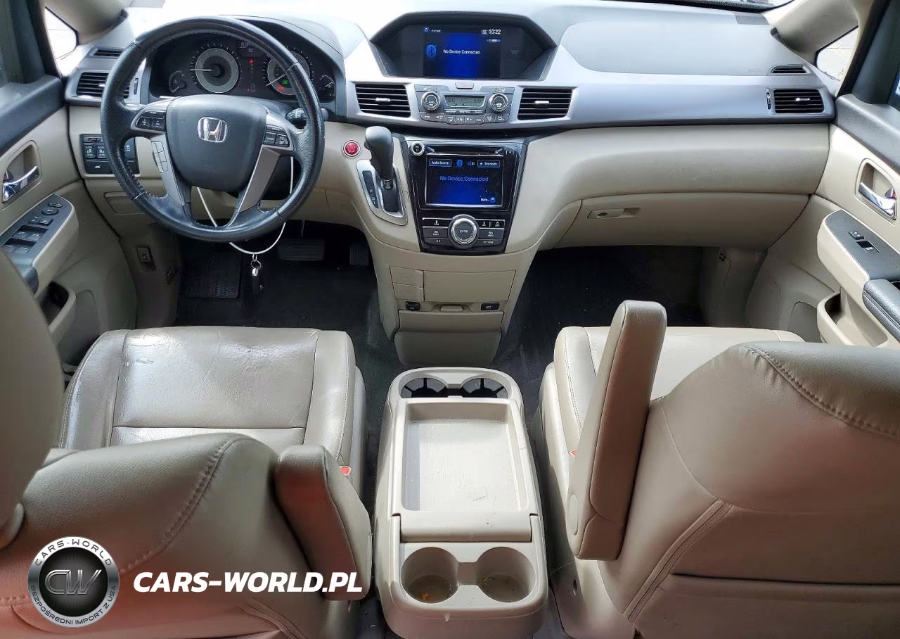 2014 Honda Odyssey Exl VIN:5FNRL5H69EB125320 - 8