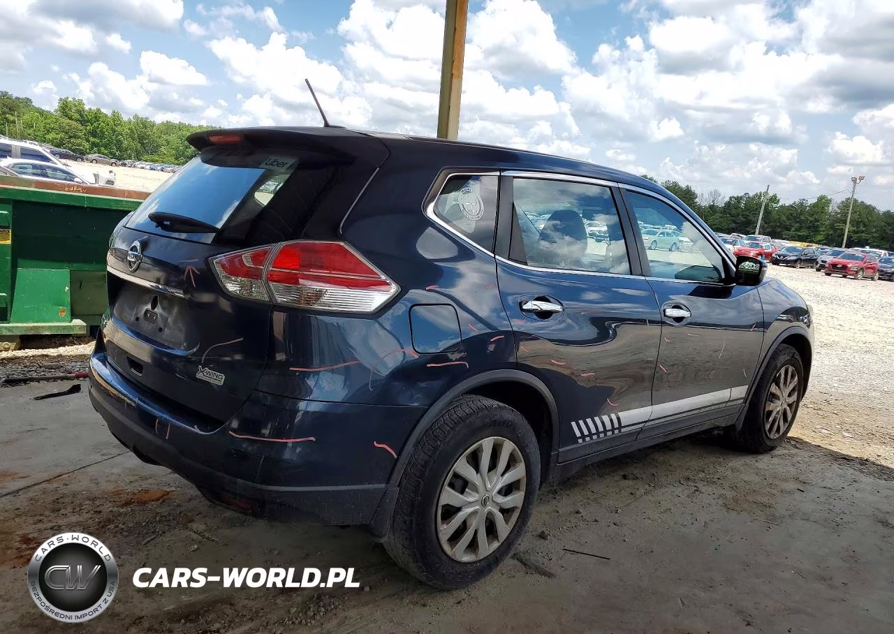 2015 Nissan Rogue S VIN:KNMAT2MTXFP559793 - 3
