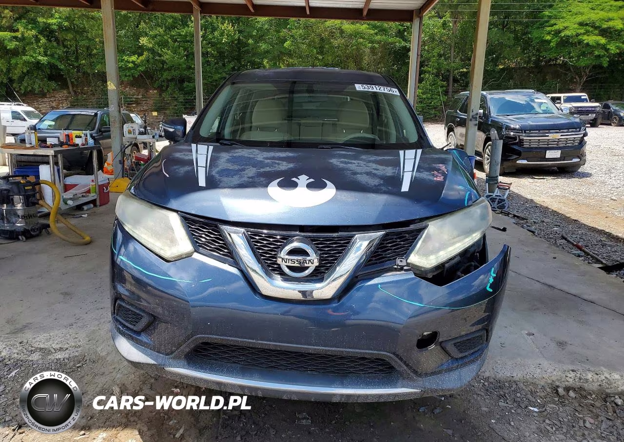 2015 Nissan Rogue S VIN:KNMAT2MTXFP559793 - 5