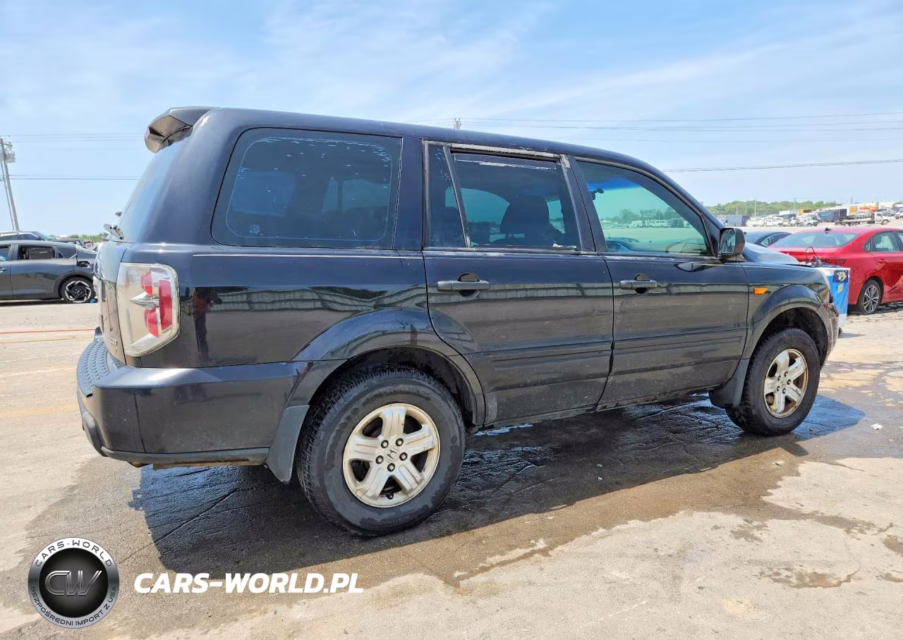 2007 Honda Pilot Lx VIN:5FNYF18137B032862 - 3
