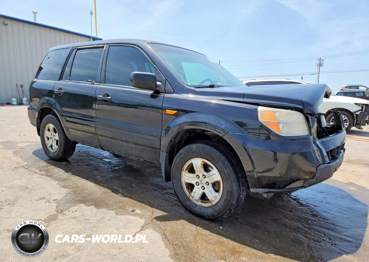 2007 Honda Pilot Lx VIN:5FNYF18137B032862 - 4