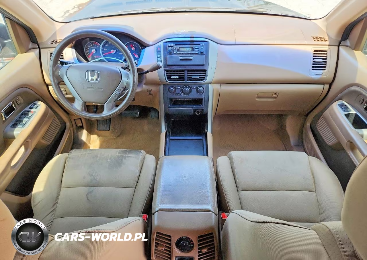 2007 Honda Pilot Lx VIN:5FNYF18137B032862 - 8